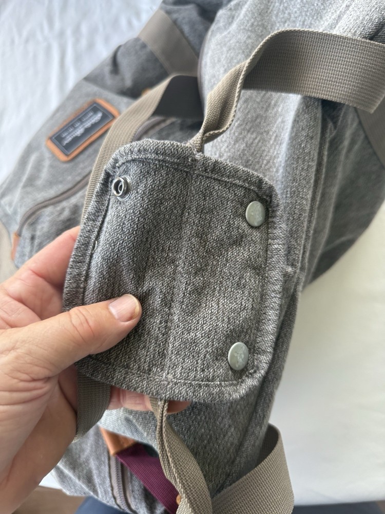 Eddie Bauer Bygone Utility Hiking Backpack + Matching Duffle Dark Gray