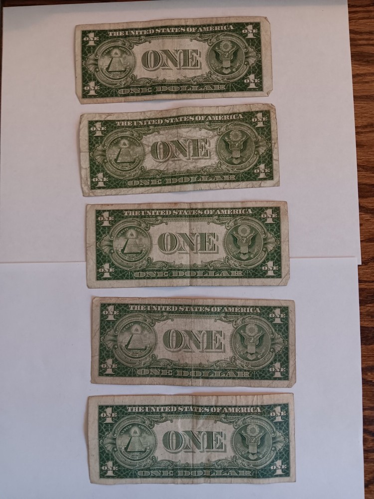 1953 Series $1 Silver Certificate Blue Seal FRN