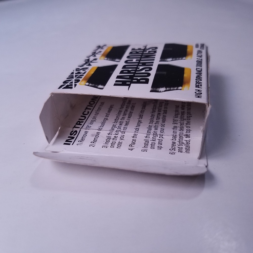 Bones Hardcore Bushings Skateboard Medium High Performance + Hardware