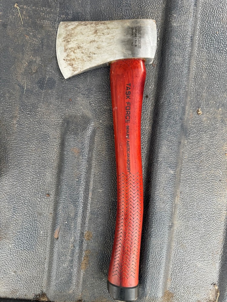 Task Force genuine American Hickory Woods Camping Fire Hatchet Axe