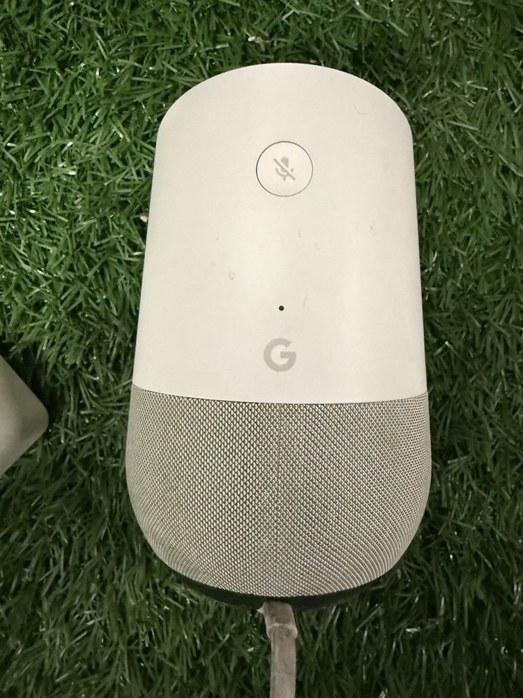 Lot Google Home Smart Speakers + Mini - Works - w/ Cables