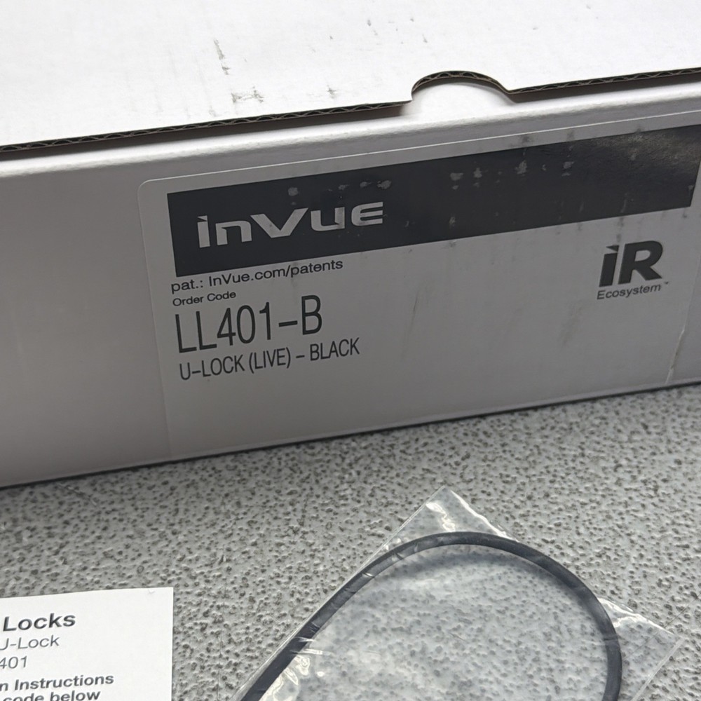 inVue LL401-B U-LOCK ( LIVE ) BLACK