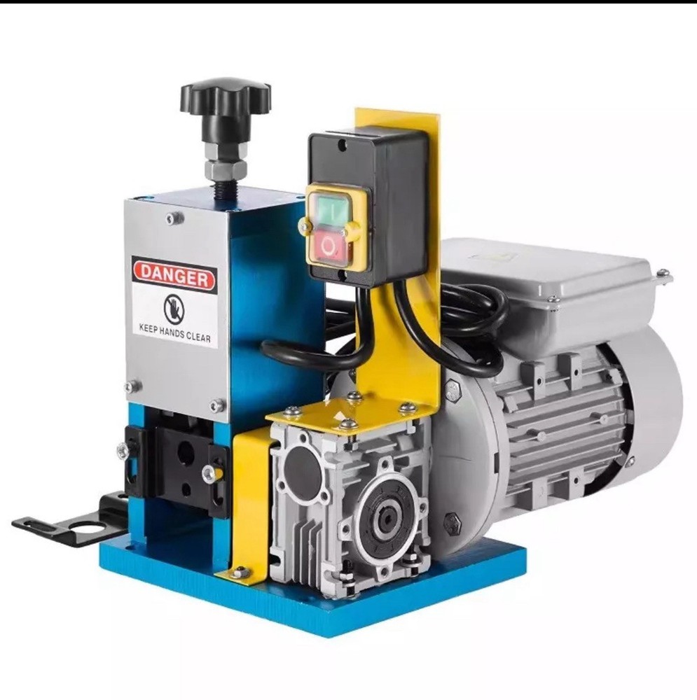 Small Pulling Horizontal Wire Stripping Machine with Motor Scrap Copper Wire