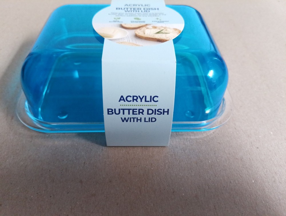 Acrylic Butter Dish With Lid