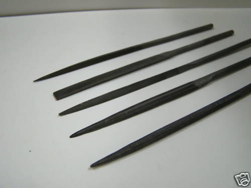 5 Piece Needle File set