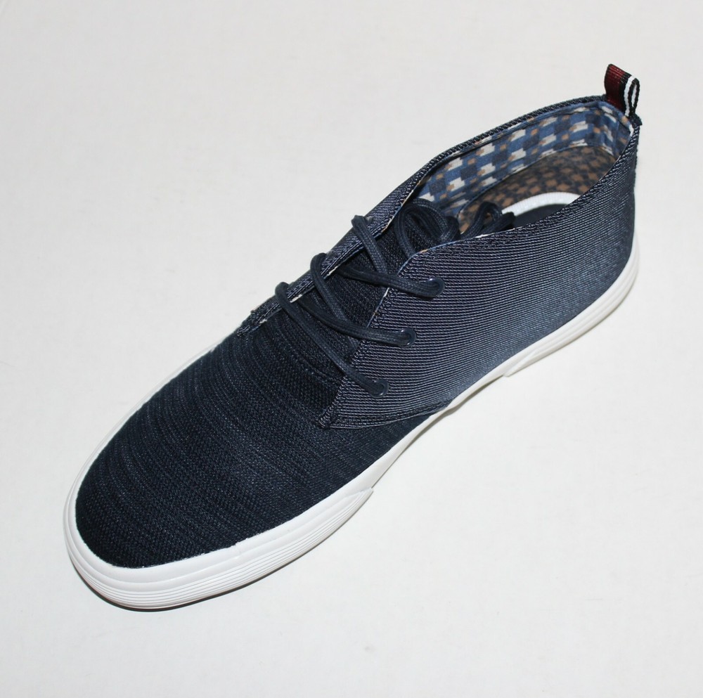 BEN SHERMAN BRISTOL NAVY CHUKKA SNEAKER