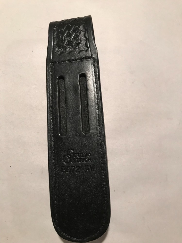 Gould and Goodrich Basket Weave Flashlight Pouch