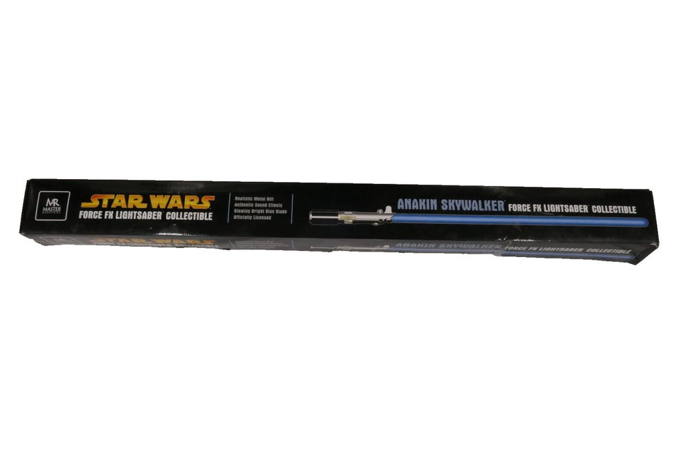 Anakin Skywalker Force FX Lightsaber Master Replicas METAL 2002