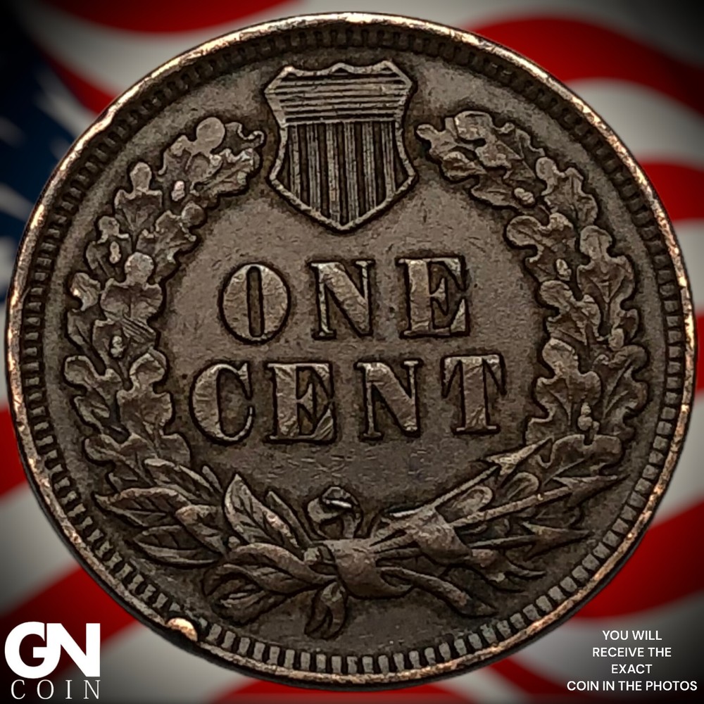 1904 Indian Head Cent Penny X1301