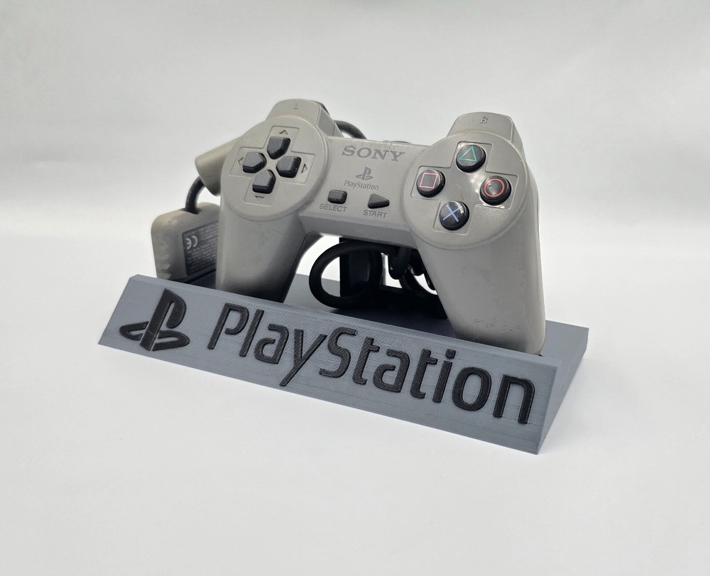 PS1 Playstation 1 Controller Display Stand - 3D Printed Lerpo3D