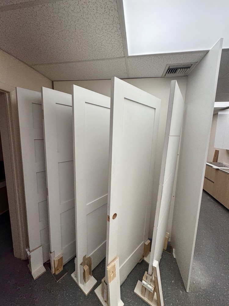 Shaker Style Solid Core Interior Door One Panel (6.8ft)