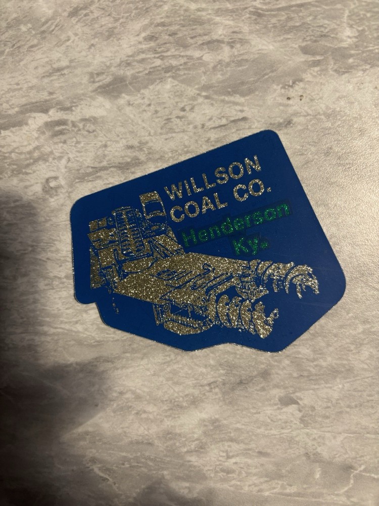 coal mining stickers nice older  Coal Company