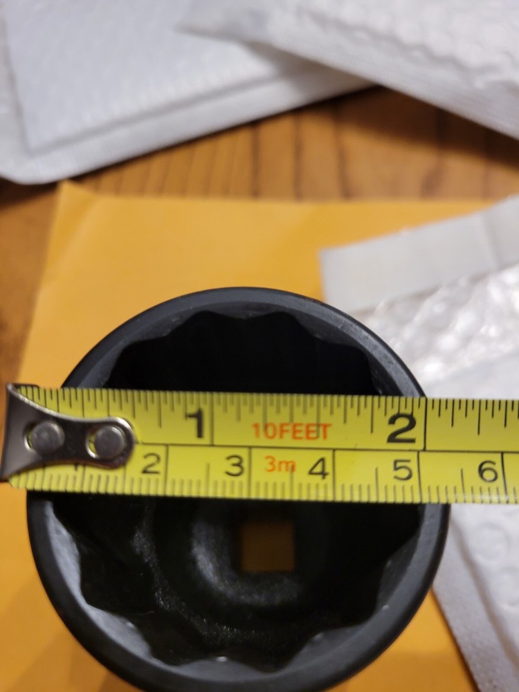 PERFORMANCE TOOL AXLE NUT W158 39 MM SOCKET -NICE