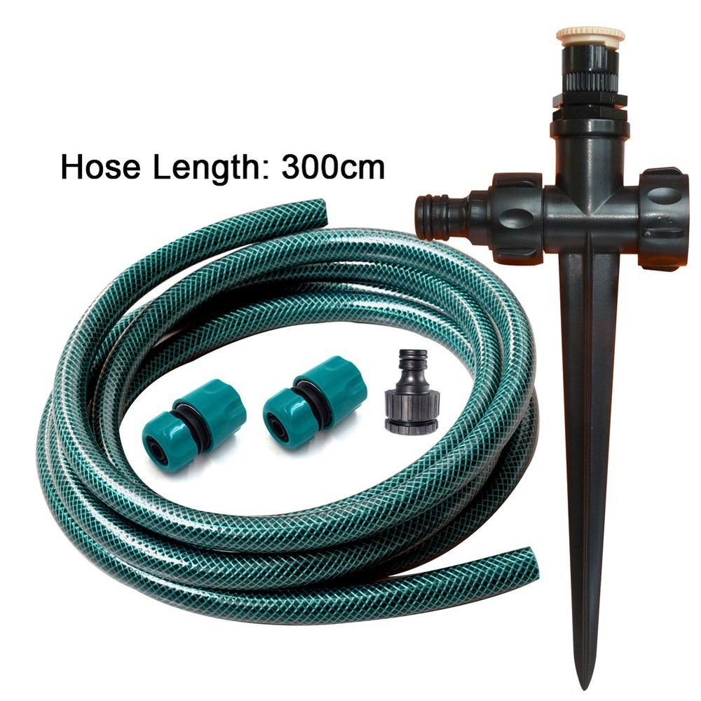 Customizable Watering Solution with Adjustable Sprinkler System for Gardens