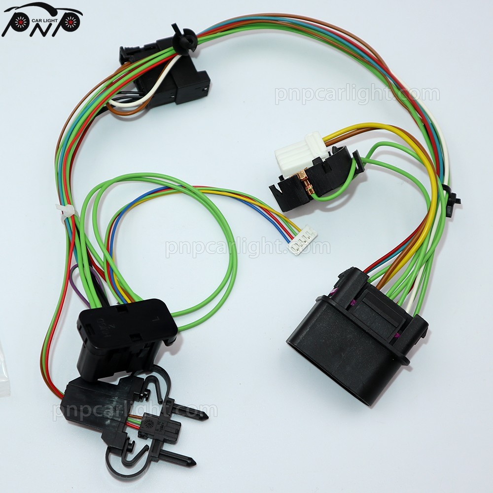 Pair for Audi A6 C6 2007-2012 AFS Xenon Headlight Internal Wiring Harness ECE