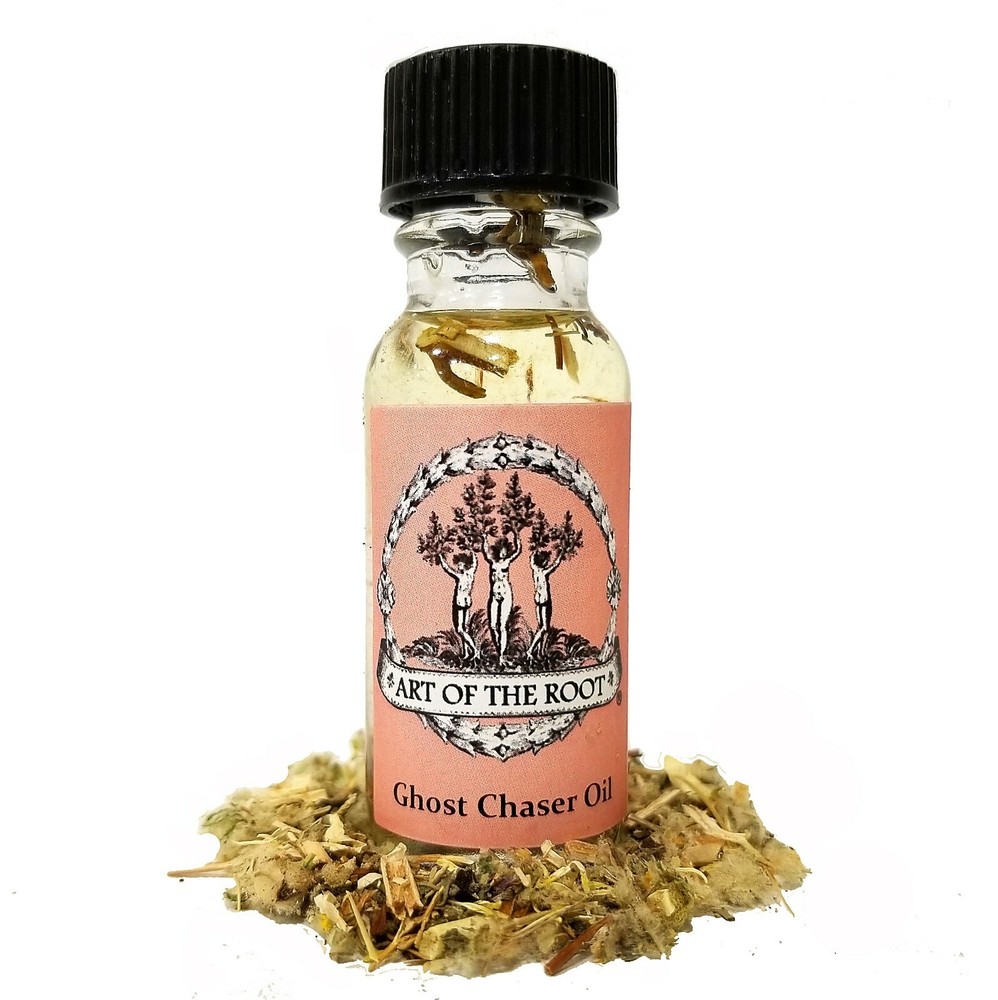 Ghost Chaser Oil Witchcraft Negativity Evil Attacks Hoodoo Voodoo Wiccan Pagan