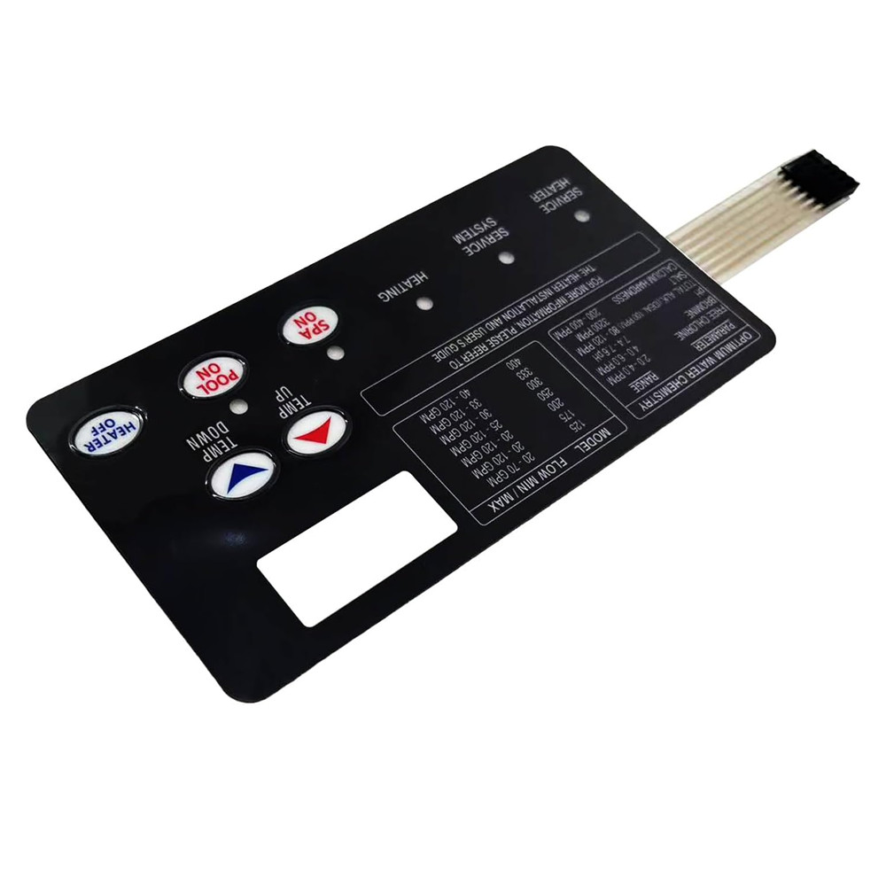 Membrane Switch Replacement For Pentair Pool Heater 472610Z&Sta-Rite 42002-0029Z