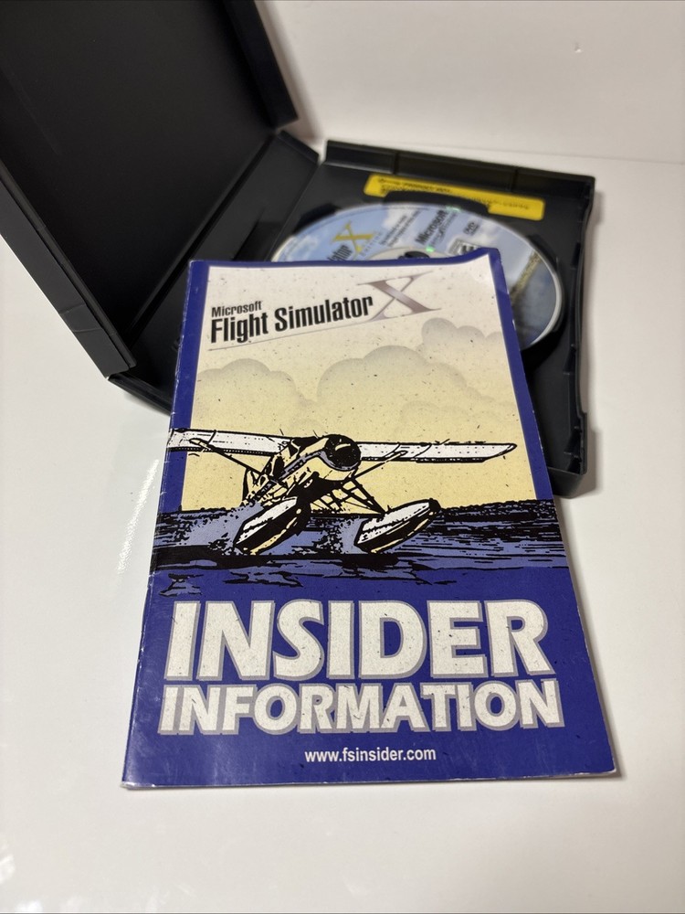 Microsoft 2006 Flight Simulator X Deluxe Edition PC Game Windows