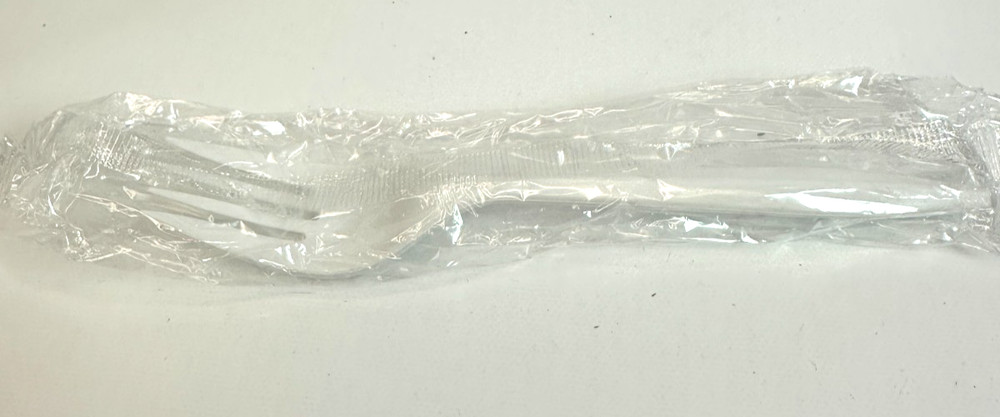 Safety Zone CPPMDFF1WW4 White Medium Weight Polyproylene Fork (Bag of 250) New