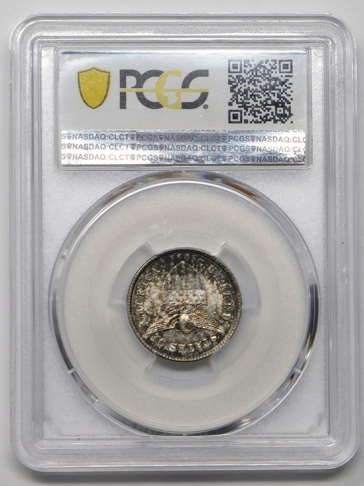 1921 Philippines 20c MS62 PCGS 28969