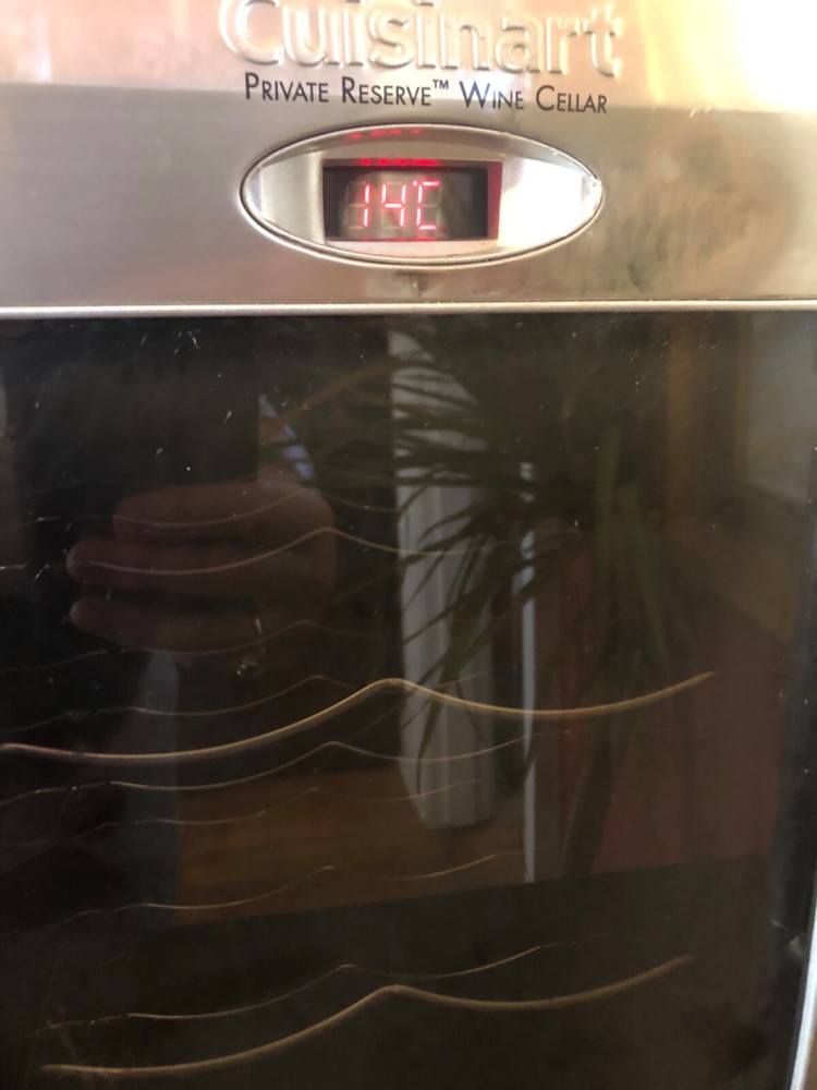 Cuisinart Private Reserve Wine Cellar - 6 Bottle Capacity - Tested & Working