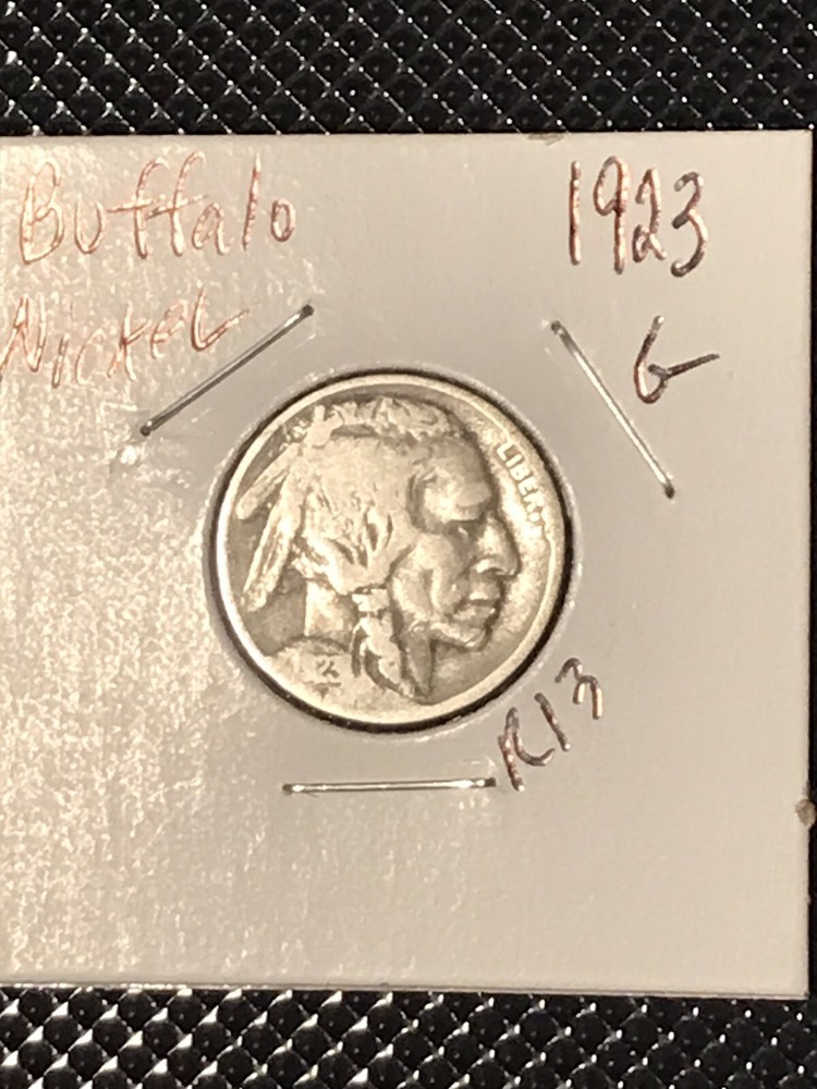 1923 Buffalo Nickel G
