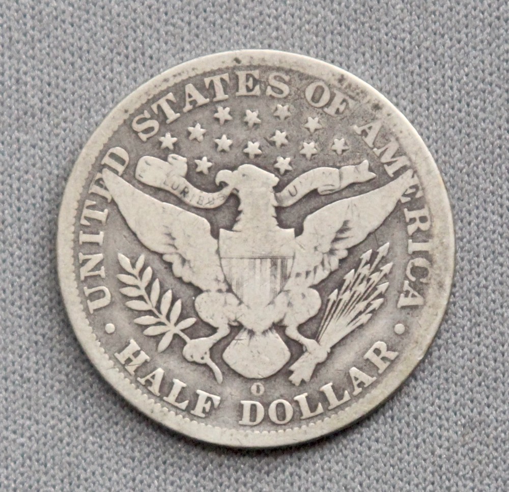 1896 O Barber Half Dollar - BHA314