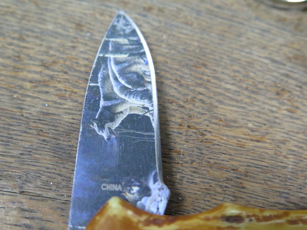 5 Assorted Multi-tool Knifes Bundle Kobalt Names Wood Plastic