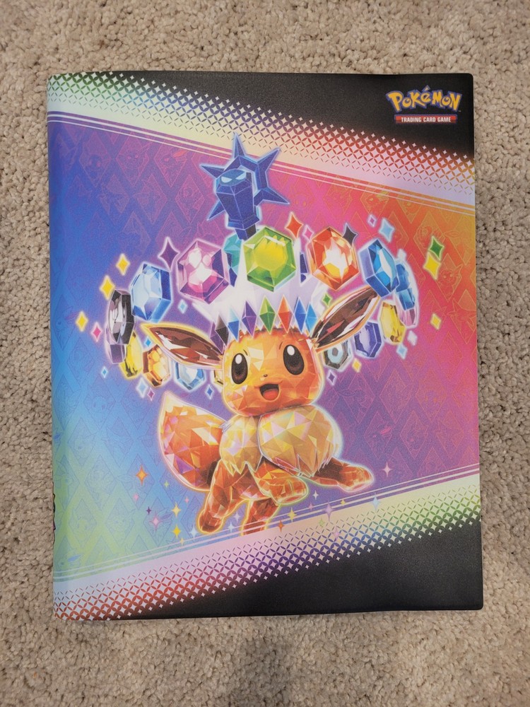 Prismatic Evolutions Complete Base Set (1-131) In Binder
