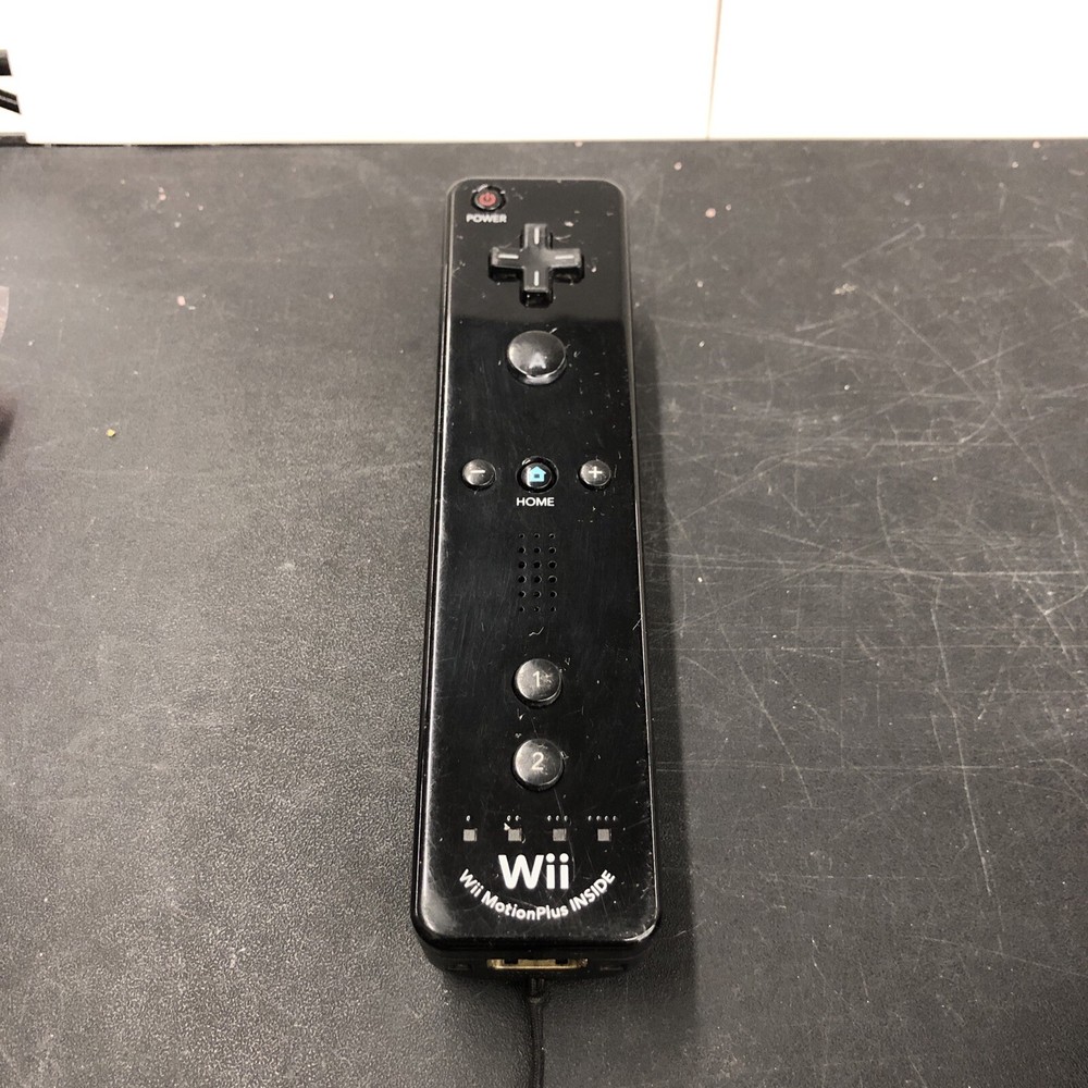 nintendo wii black