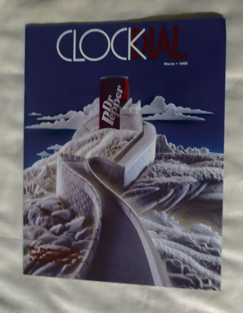 DR PEPPER CLOCK DIAL WINTER 1995 MAGAZINE