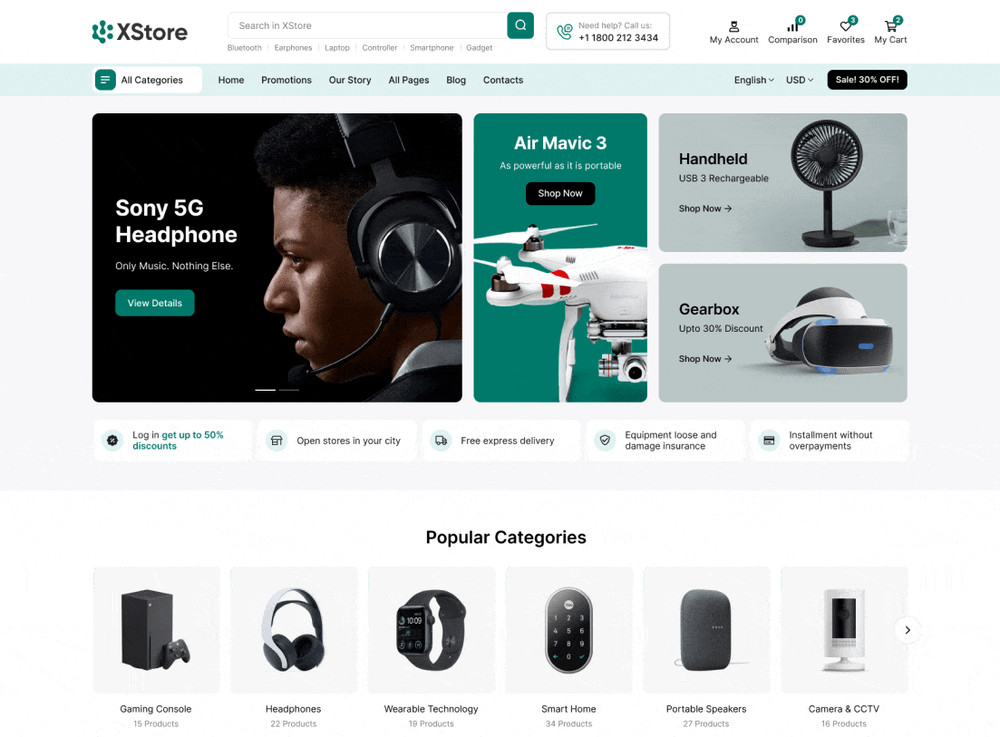 Professional Ecommerce Custom Web site, Domain, Hosting for one year inclusive