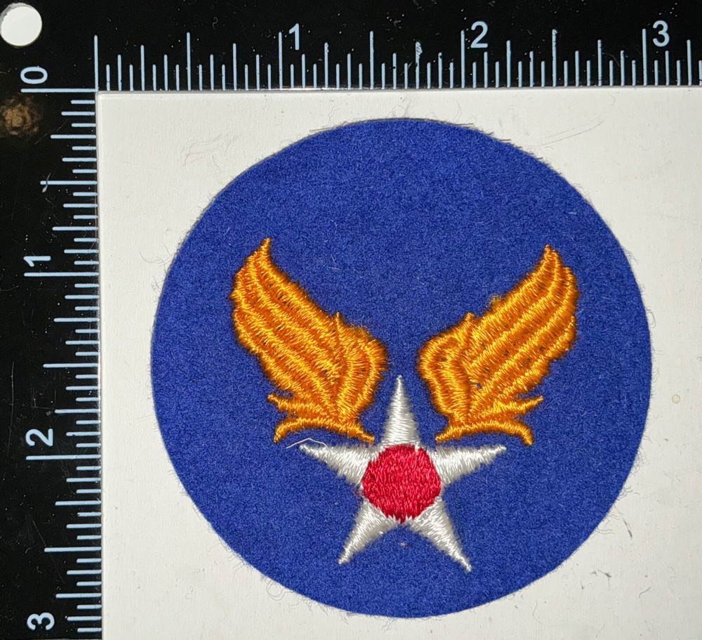 WWII US Army Air Force AAF Felt Variation Patch