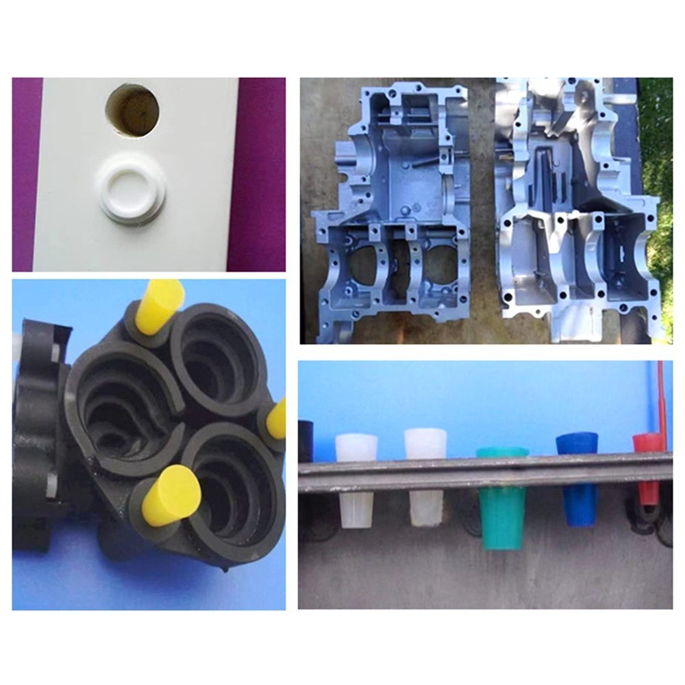 HighTemp Silicone Cone Kit 60Pcs for Powder Coating and Anodizing Work