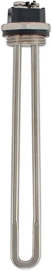 120V X 2000W Straight Electric Water Heater Element High Watt Density, Hot Water