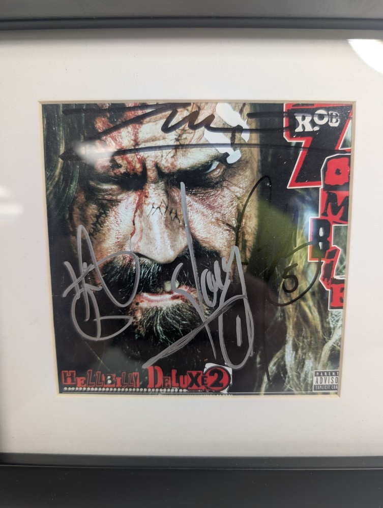 Rob Zombie Hellbilly Deluxe 2 Signed Cd Joey Jordison