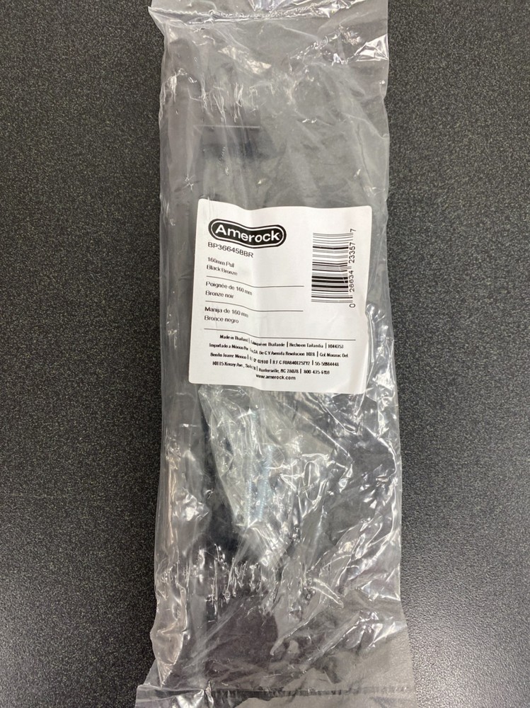 Amerock BP36645BBR St. Vincent 6-5/16" Black Bronze Drawer Pull