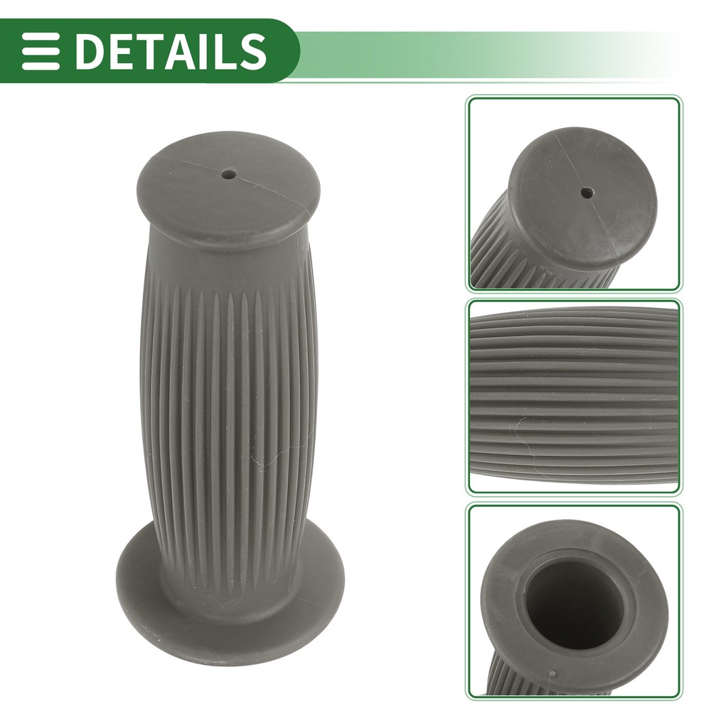 1" 25mm Motorcycle Handlebar Cover TPU Dark Grey