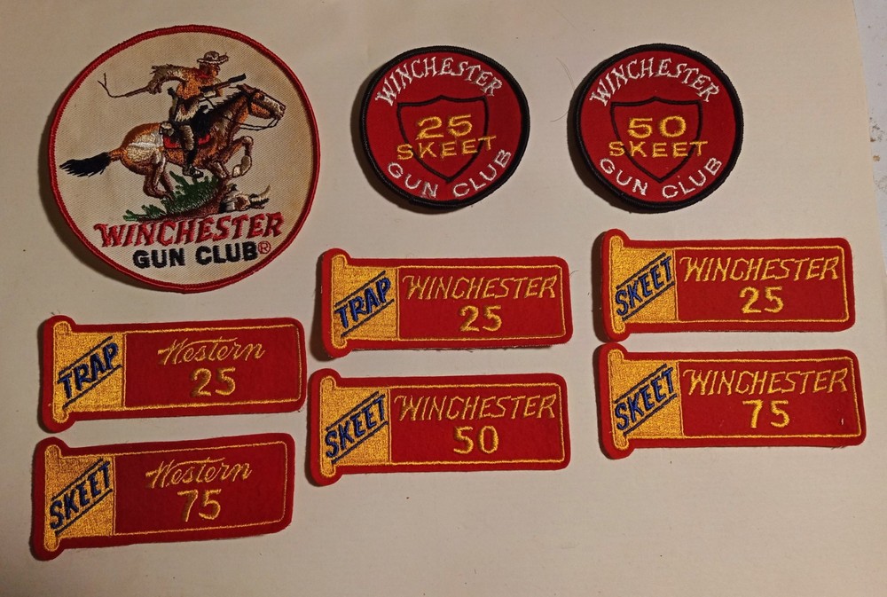 Patch Lot 9x Winchester