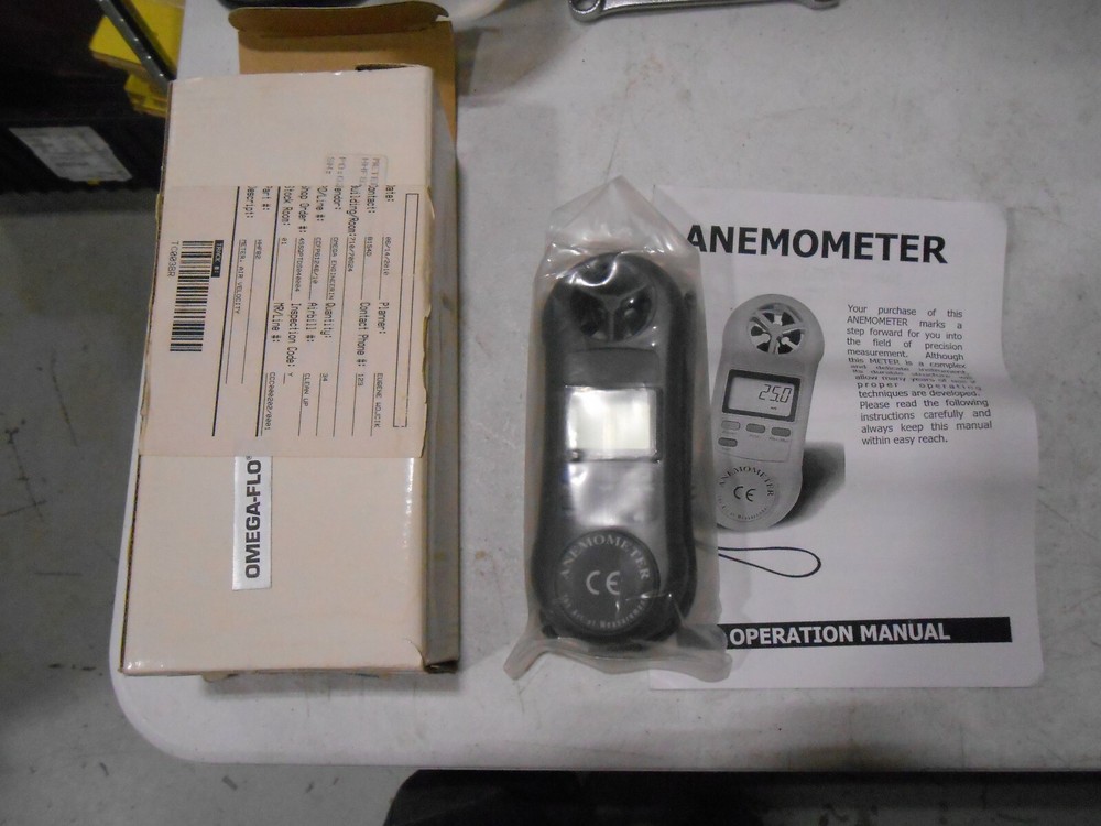 OMEGA HHF82 MINI AIRFLOW ANEMOMETER