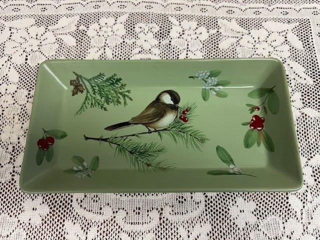 Pfaltzgraff - Winterwood - Rectangular Serving Tray - 11 1/4" - USA