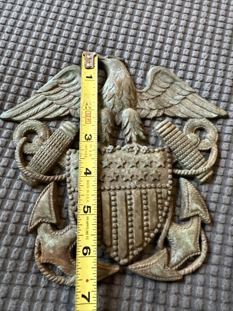 US NAVY Brass Insignia - Heavy