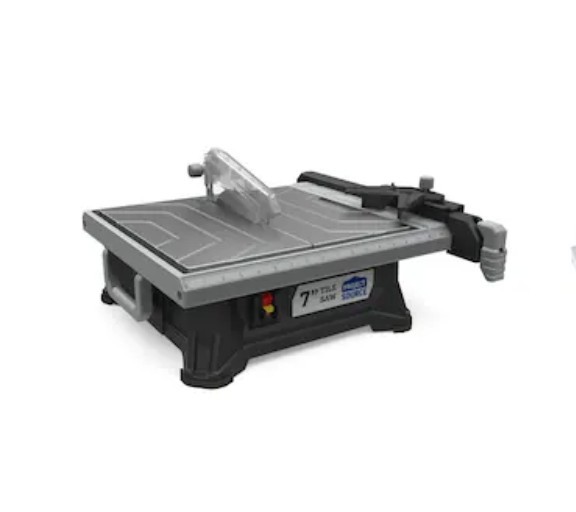 Project Source 4.8 -Amp 7-in -Blade Wet Tabletop Tile Saw