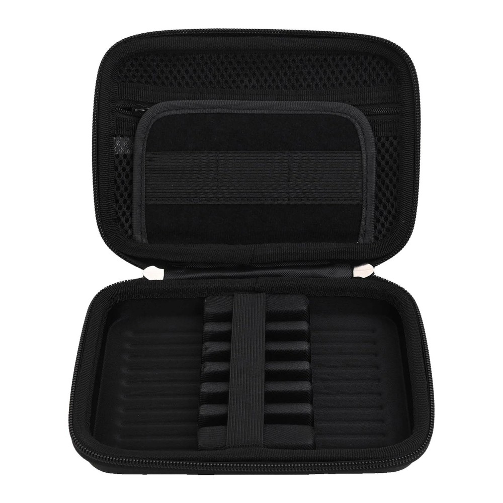 Efficient Darts Carrying Case with EVA Base and Hand Strap for Secure Storage