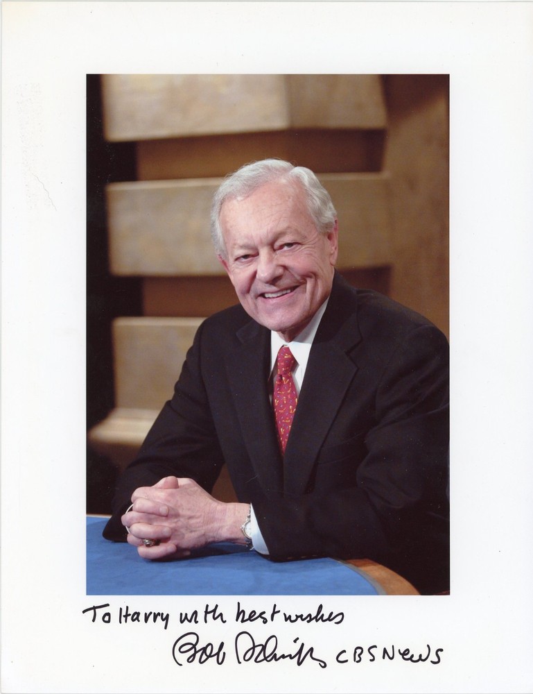 Bob Schieffer - Signed Photograph