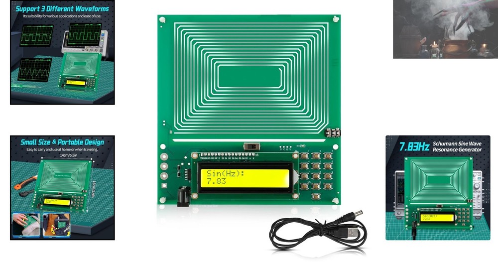 7.83Hz Schumann Resonance Generator - USB Powered with Adjustable Frequency