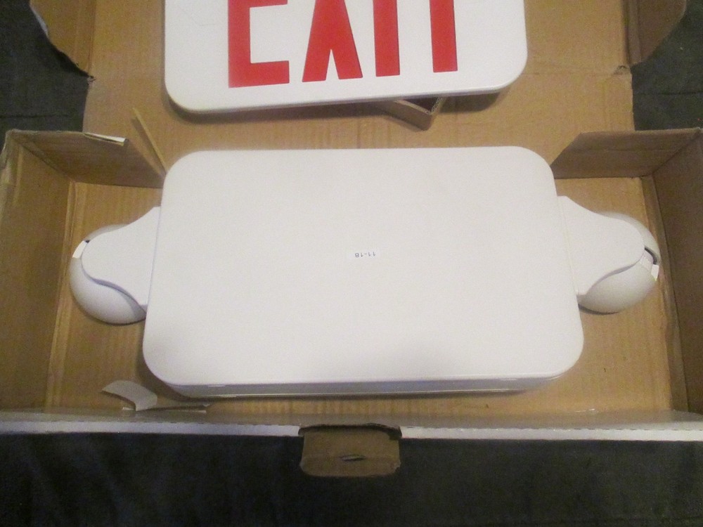 Emergi-Lite ELXN400R-2LEDR Plastic LED Combo Exit Sign