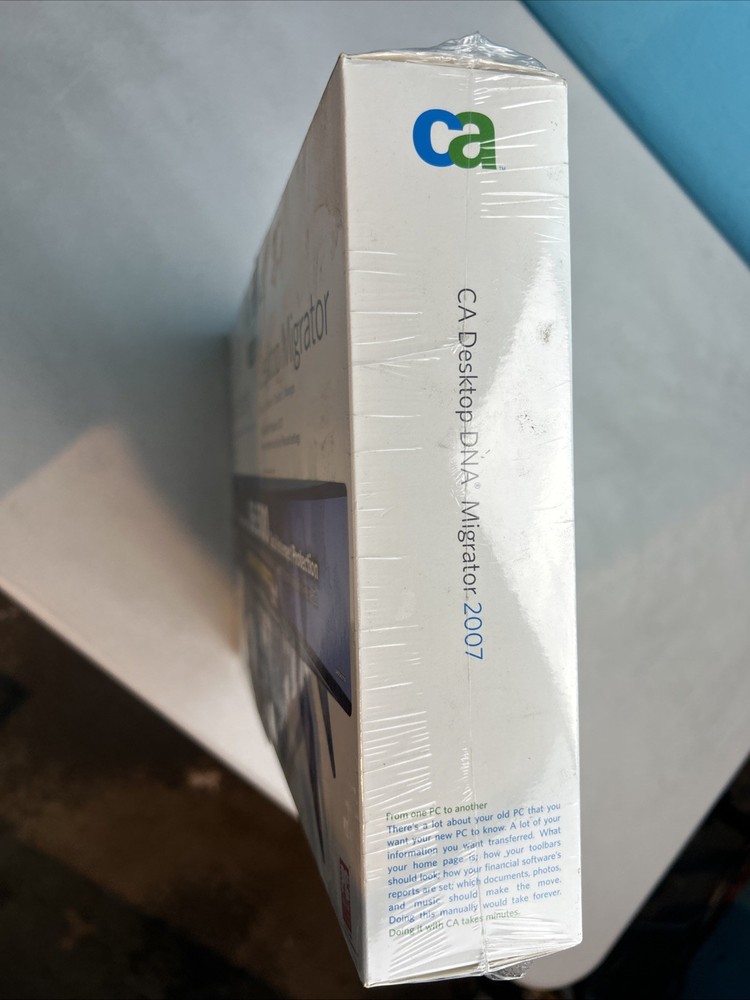 CA Desktop DNA Migrator & Internet Security Suite 2005 Version Vintage