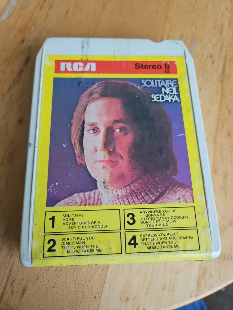 Neil Sedaka 8 Track Tape New Pad