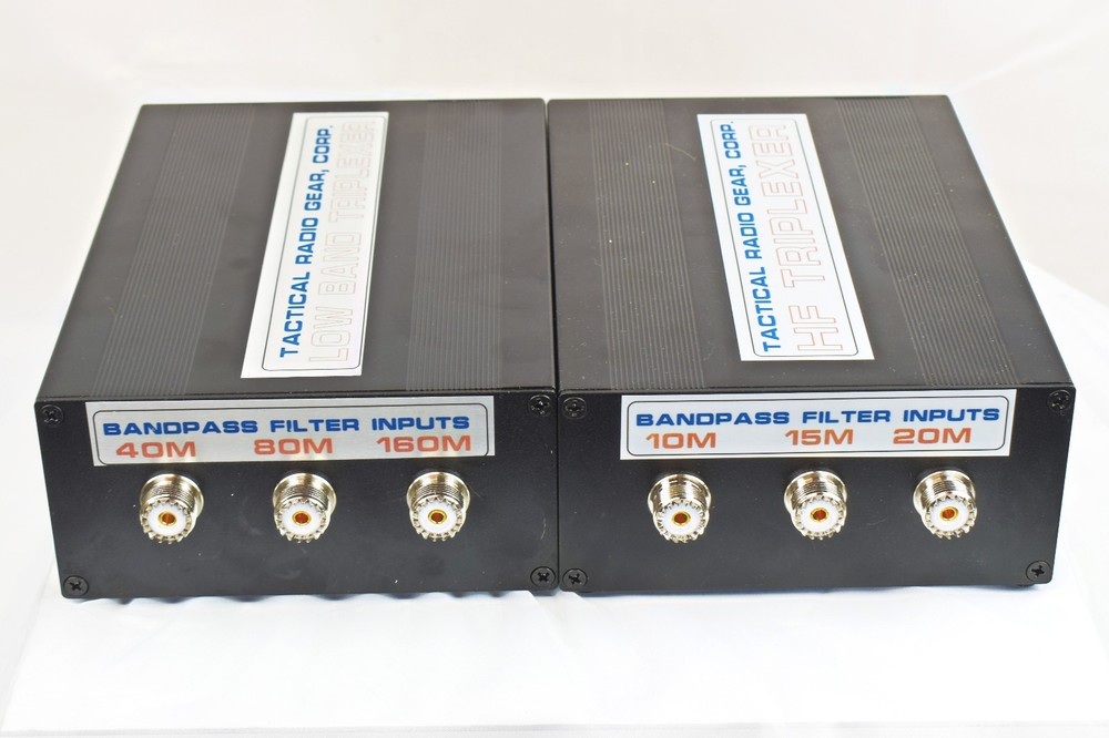 HF TRIPLEXER/DIPLEXER 200W, 20M/15M/10M